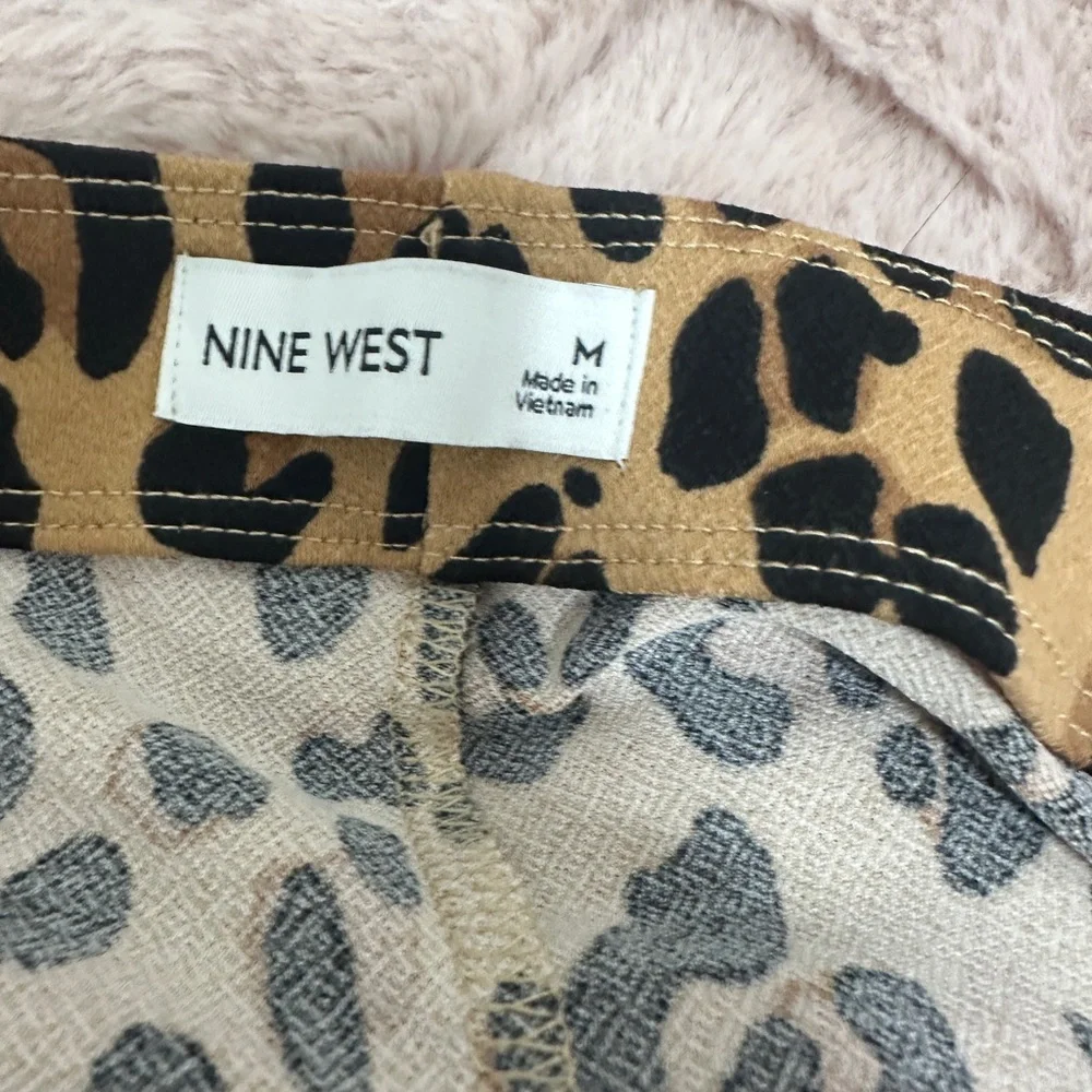 Nine West Leopard Print midi Skirt - Picture 4 of 4